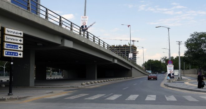 Ankarada Metro İnşaatı İçin 20 Gün Boyunca Bazı Yollar Kapanacak