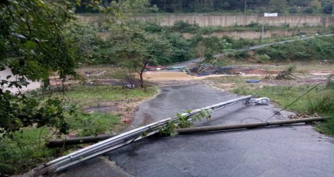 Beykoz, Şiddetli Yağmur Nedeniyle Kabusu Yaşadı