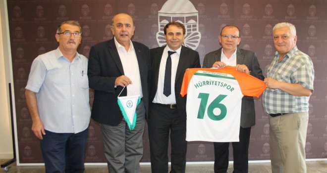 Hürriyetspor Yönetiminden Ticaret Borsasına Ziyaret