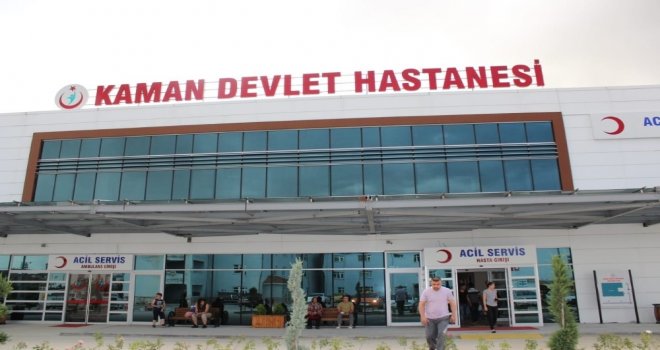 20 Günde Kaman Devlet Hastanesine 12 Bin 120 Başvuru