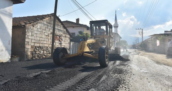 Salihlide Kırsal Mahalle Yolları Asfaltlanıyor