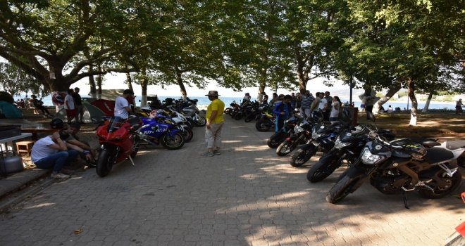 Eğirdir Motosiklet Festivaline Yoğun İlgi