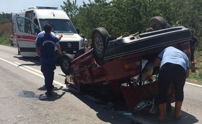 Edirnede Trafik Kazası: 8 Yaralı