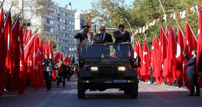 Antalyada Coşkulu 29 Ekim Kutlaması