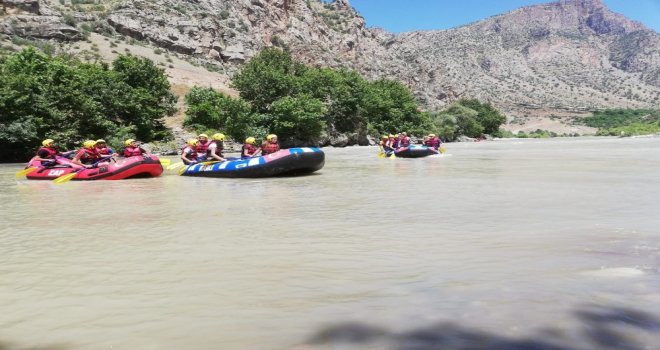 Çukurcada Rafting Şampiyonası Hazırlığı