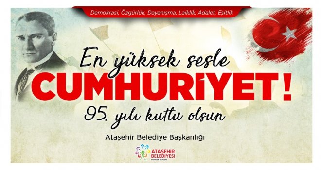 Ateşehirde 29 Ekim Coşkuyla Kutlanacak