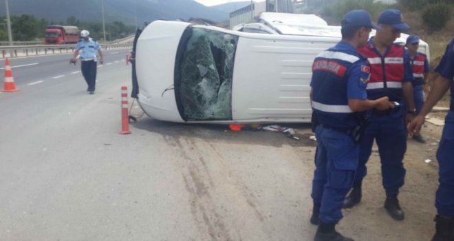 Bilecikte Trafik Kazası : 1 Yaralı