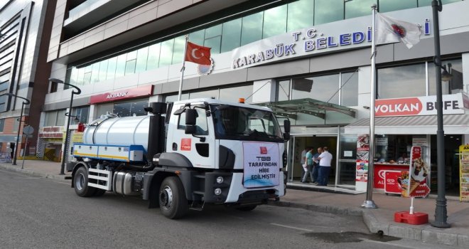 Karabük Belediyesi Araç Filosuna Yenisini Ekledi