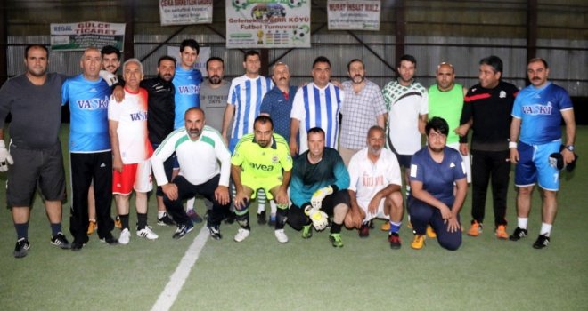 Basınspor İle Vaski Arasında Dostluk Maçı