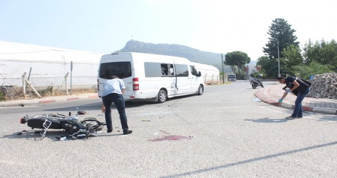 Antalyada Trafik Kazası: 1 Yaralı