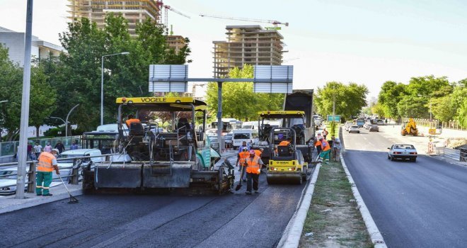 Büyükşehir Belediyesi Çalışmalarına Devam Ediyor