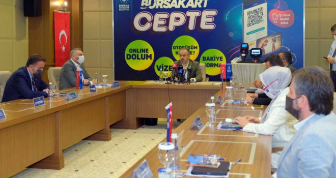 Bursa'da ulaşım artık cep'te