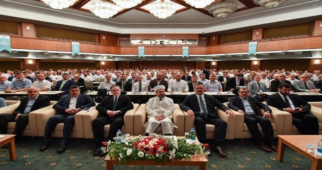 Diyanet İşleri Başkanı Erbaş Kafile Başkanları Bilgilendirme Toplantısına Katıldı