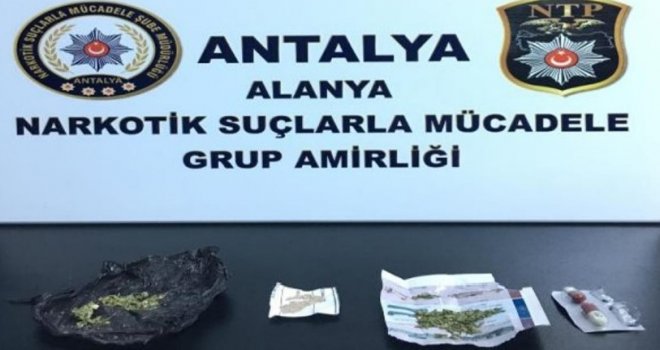 Alanyada Uyuşturucu Operasyonu: 3 Gözaltı