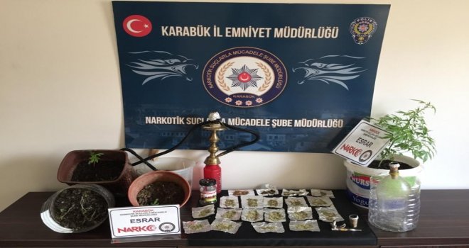 Karabükte Uyuşturucu Operasyonu