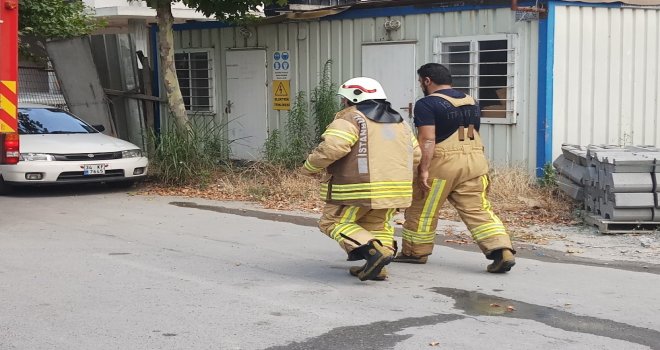 Fabrikada Yangın Paniği