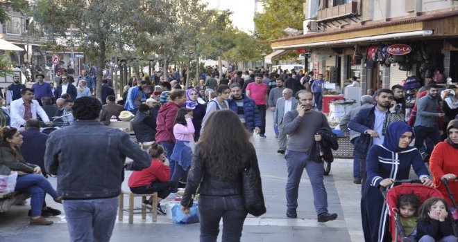 Diyarbakırda Güneşi Gören Parka Koştu