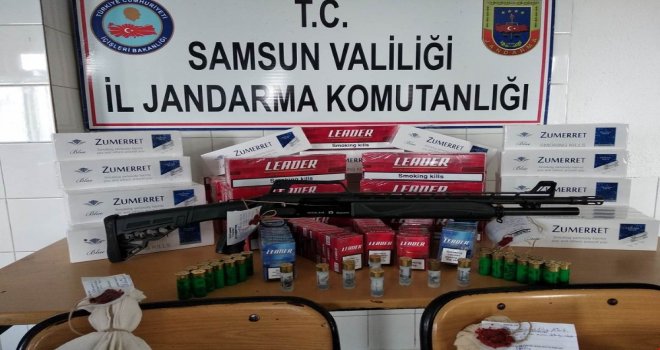 Samsunda 3,2 Kilo Kubar Esrar Ele Geçirildi