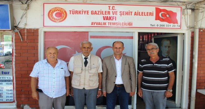 Şanlıurfalı Gazilerden Ayvalıklı Gazilere Anlamlı Ziyaret