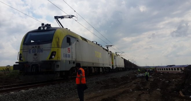 Tren Kazasının Yaşandığı Yerde Seferler Başladı