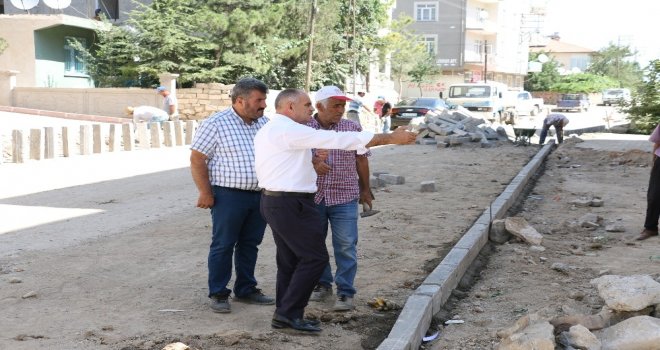 Yahyalıda Doğalgaz Hattı Geçen Sokaklar Asfaltlanıyor