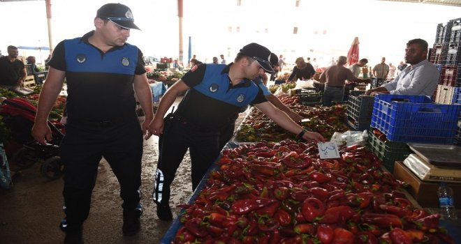 Kepez Zabıtası Pazar Denetiminde