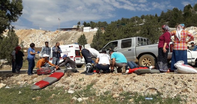 Mersinde Feci Kaza: 4 Ağır Yaralı