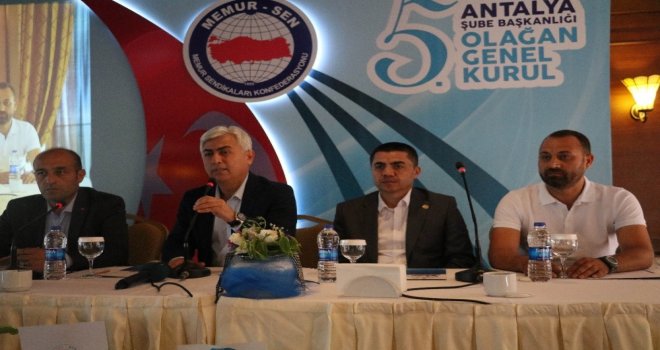 Sağlık-Sen Antalya Şubesinin 5.olağan Genel Kurul Toplantısı