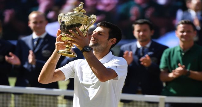 Wimbledonda Kazanan Novak Djokovic