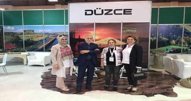 Cebeci Düzce Tanıtım Standını Ziyaret Etti