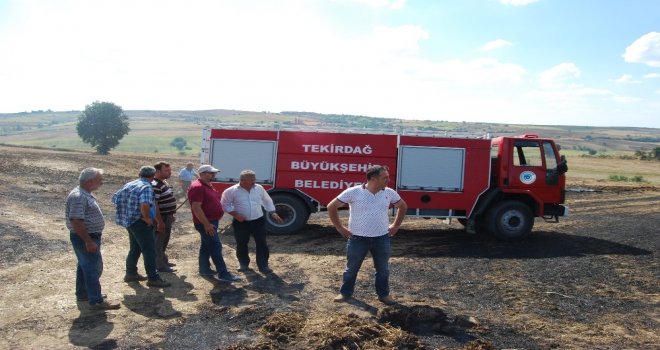 Arı Kovanları Yangında Küle Döndü