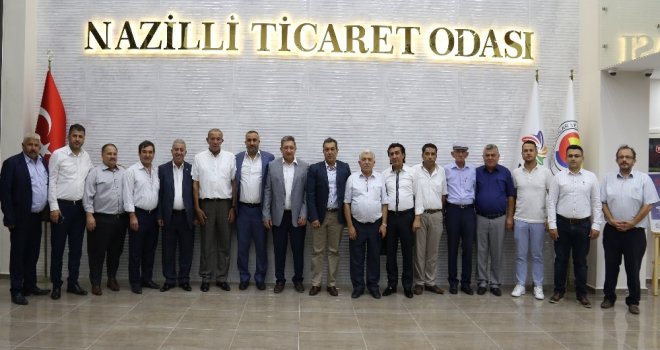 Nazilli Ticaret Odası Ve Esnaf Odaları İstişare Toplantısı Yapıldı