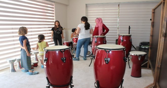 Sakem Tarafından Sanatsal Beceriler İçin Müzik Okulu Açıldı