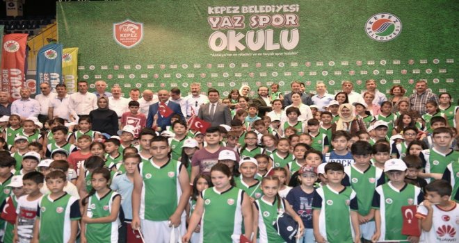 Kepez Yaz Spor Okulları Açıldı