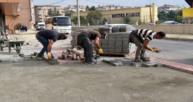 Çorluda Erdal İnönü Caddesindeki Çalışmalar Sürüyor