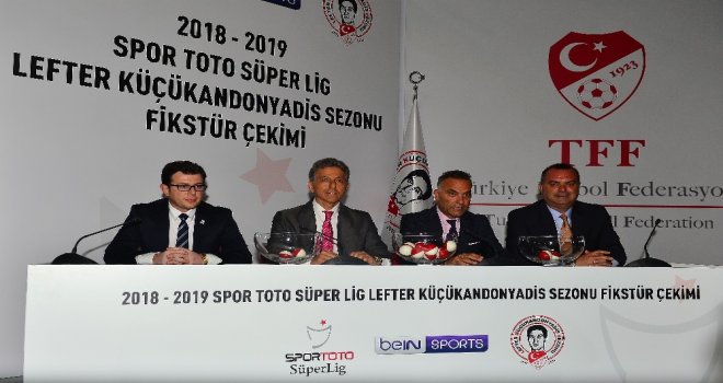 Süper Ligde Yeni Sezon Fikstürü Belli Oldu