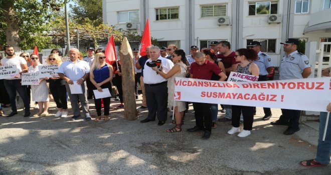 Kktcde Kazıklı Protesto