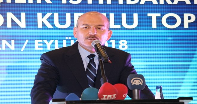 İçişleri Bakanı Süleyman Soylu; “Zehir Ticareti Pkk Eliyle Yürütülüyor”