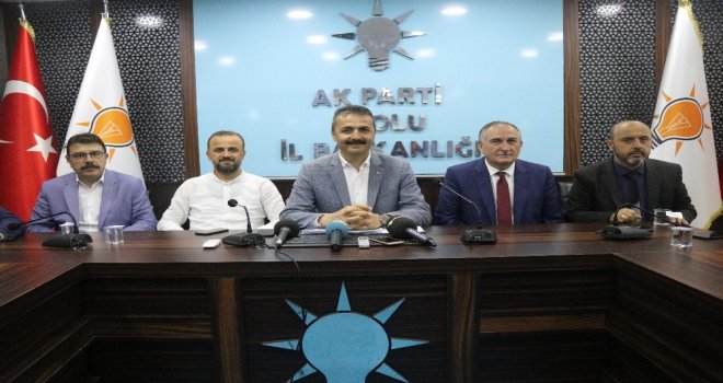 Ak Parti Bolu İl Başkanı Nurettin Doğanay Seçim Neticelerini Değerlendirdi