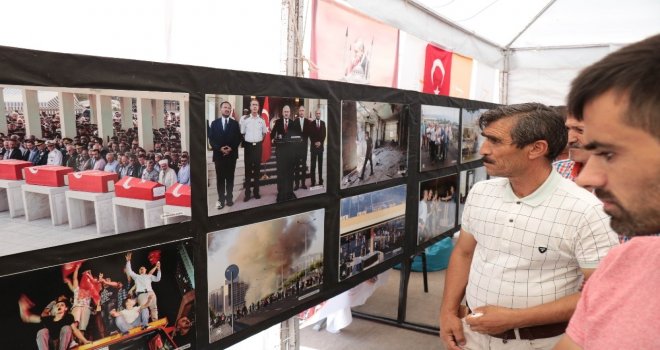 15 Temmuz Fotoğraf Sergisi Açıldı