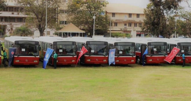 Tika Ve İettden Gambiyaya 20 Otobüs