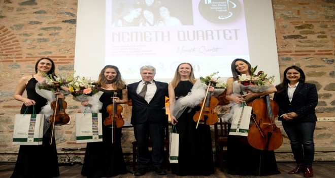 Oda Müziği Festivalinde Nemeth Quartet Rüzgarı