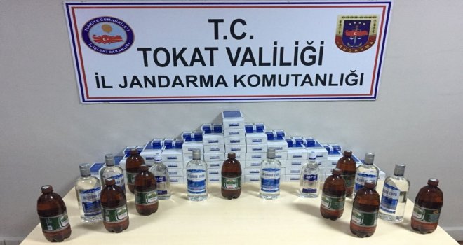 Tokatta Sigara Ve Alkol Kaçakçılarına Operasyon