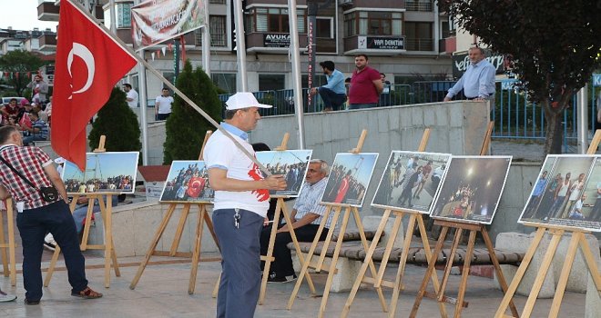 İhanın 15 Temmuz Sergisi Safranboluda İlgiyle Karşılandı