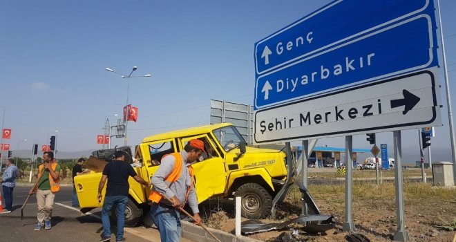 Bingölde Trafik Kazası: 5 Yaralı