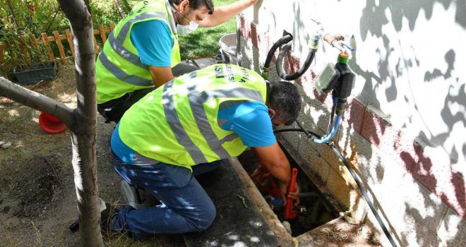 ASKİ ALTYAPI SORUNLARINI ÇÖZÜYOR