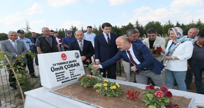 15 Temmuz Şehidi Ümit Çoban Dualarla Anıldı