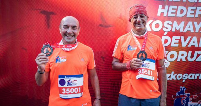 İzmir’de kurtuluş coşkusu maratonla taçlandı