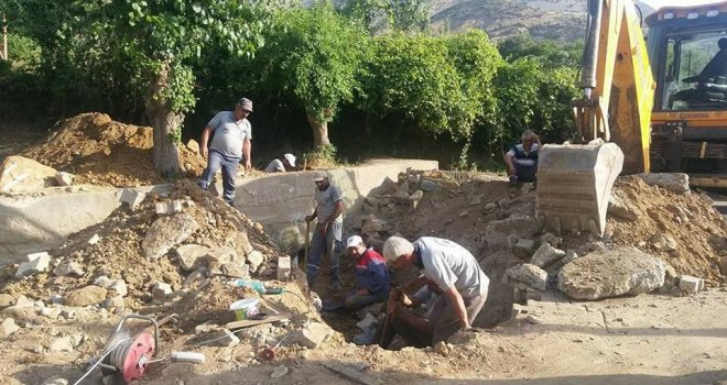 Belediye Azalan Sulara Çare Bulmak İçin Çalışmalara Hız Verdi