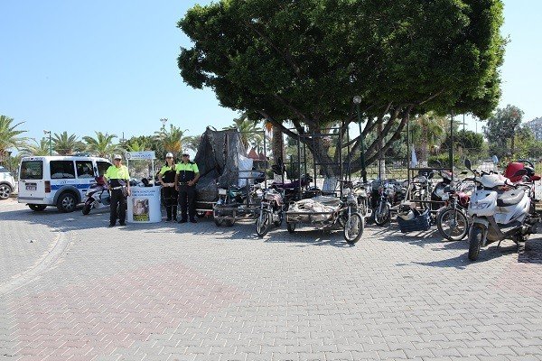 Mersinde 195 Motosiklet Trafikten Men Edildi